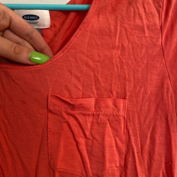 Solid color pocket t-shirt - Picture 2 of 3
